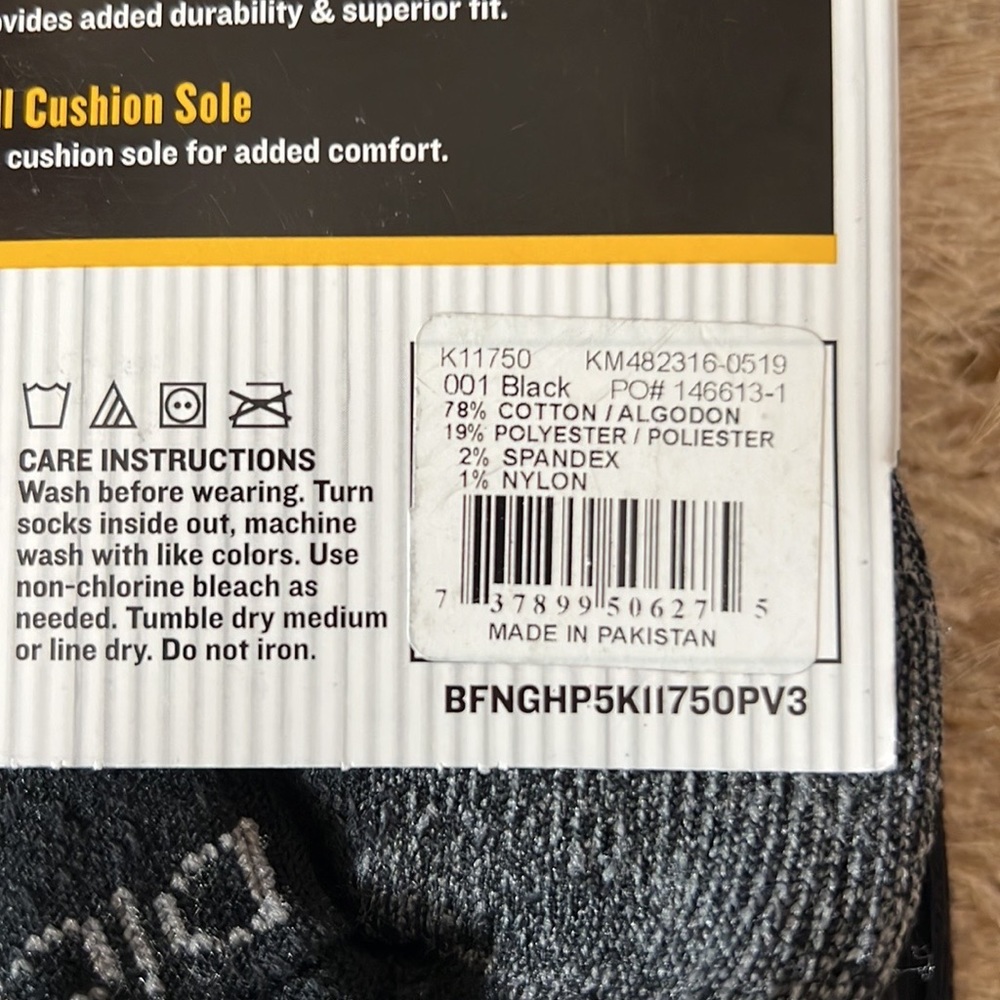 Dickies Mens Work Socks(5Pairs) - Picture 6 of 7